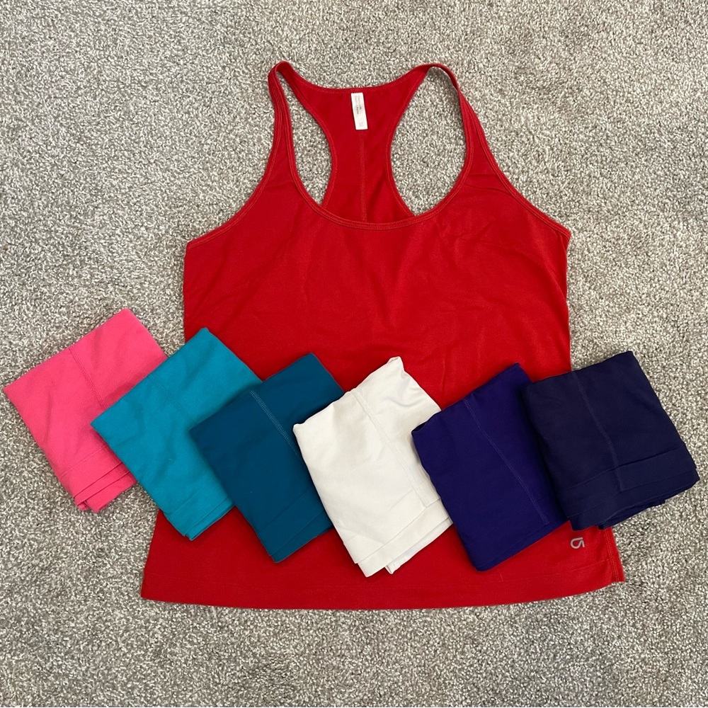GAP Body Fit Racer Back Tank Tops